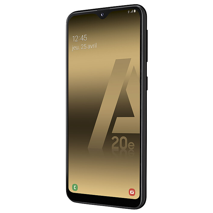 Avis Samsung Galaxy A20e Noir + Akashi Coque Transparente