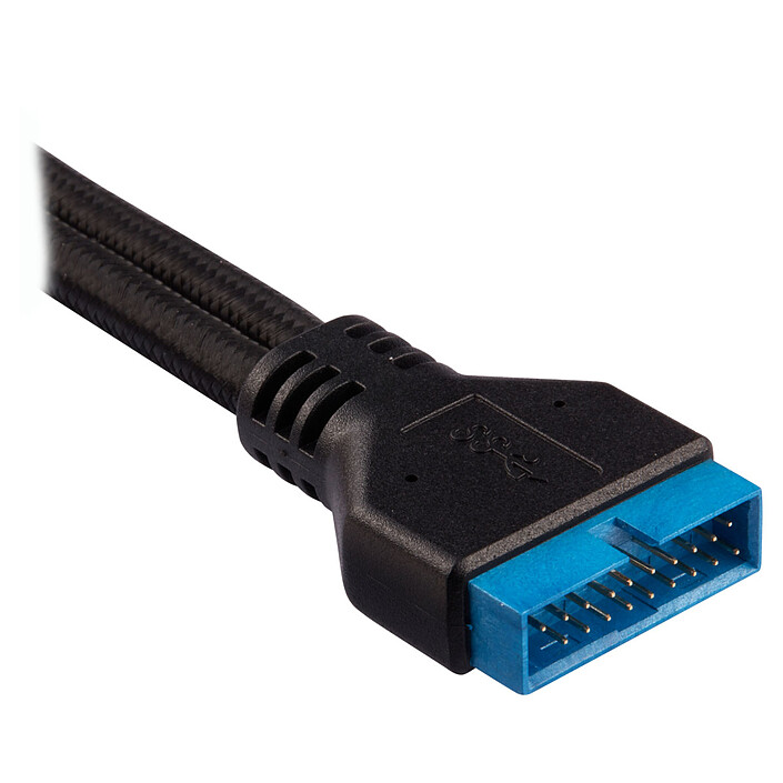 Corsair - Kit di espansione del pannello frontale coperto (30cm) - Nero economico
