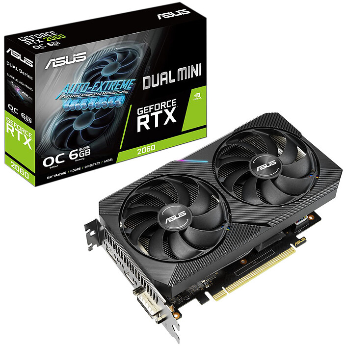 ASUS GeForce RTX 2060 DUAL-RTX2060-O6G-MINI
