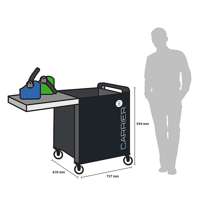 Carrello LocknCharge Carrier 30 economico