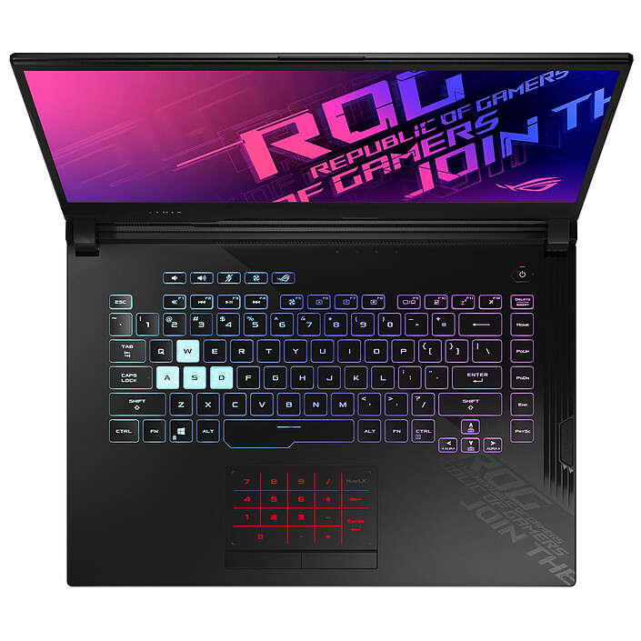 Avis ASUS ROG STRIX G15 G512LW-AZ169T avec NumberPad