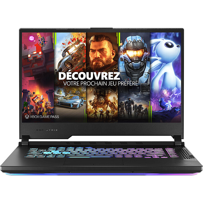 ASUS ROG STRIX G15 G512LW-AZ169T avec NumberPad