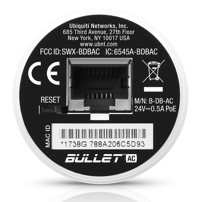 Buy Ubiquiti Bullet AC (B-DB-AC)