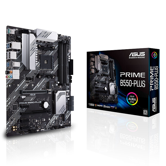 ASUS PRIME B550-PLUS avec mise à jour de BIOS