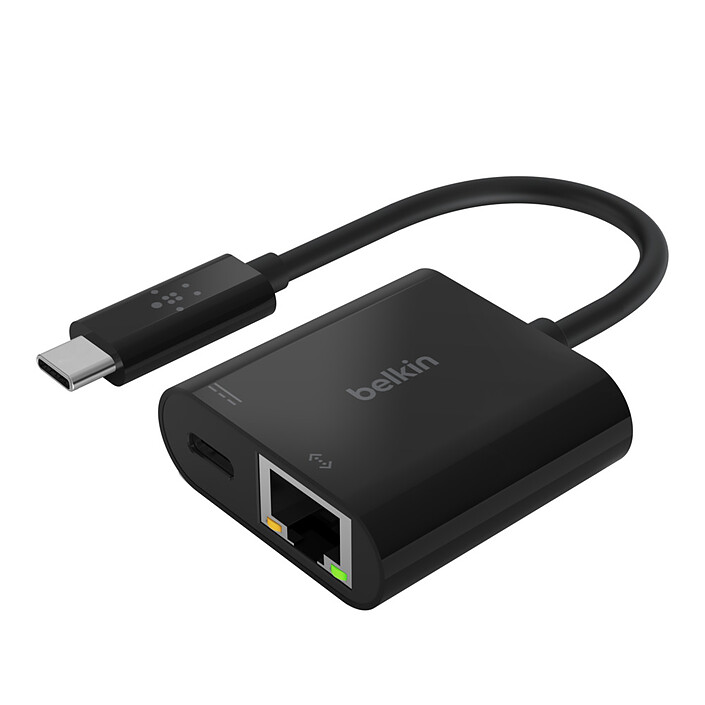 Belkin USB-C to RJ45 Gigabit Ethernet Adapter passtrhough 60 W