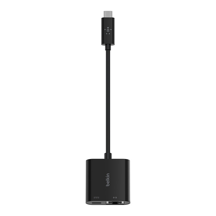Review Belkin USB-C to RJ45 Gigabit Ethernet Adapter passtrhough 60 W