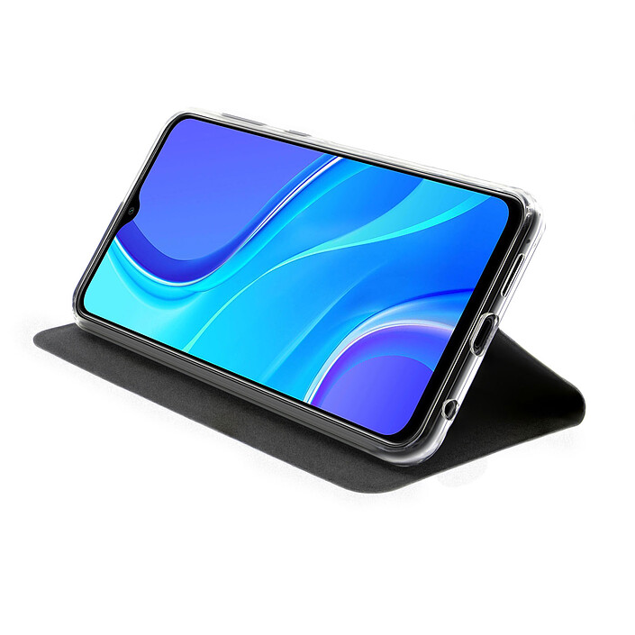 Avis Akashi Etui Folio Porte Carte Noir Xiaomi Redmi 9