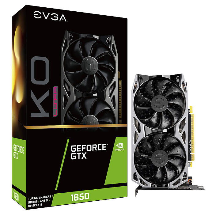 EVGA GeForce GTX 1650 KO ULTRA GDDR6 GAMING