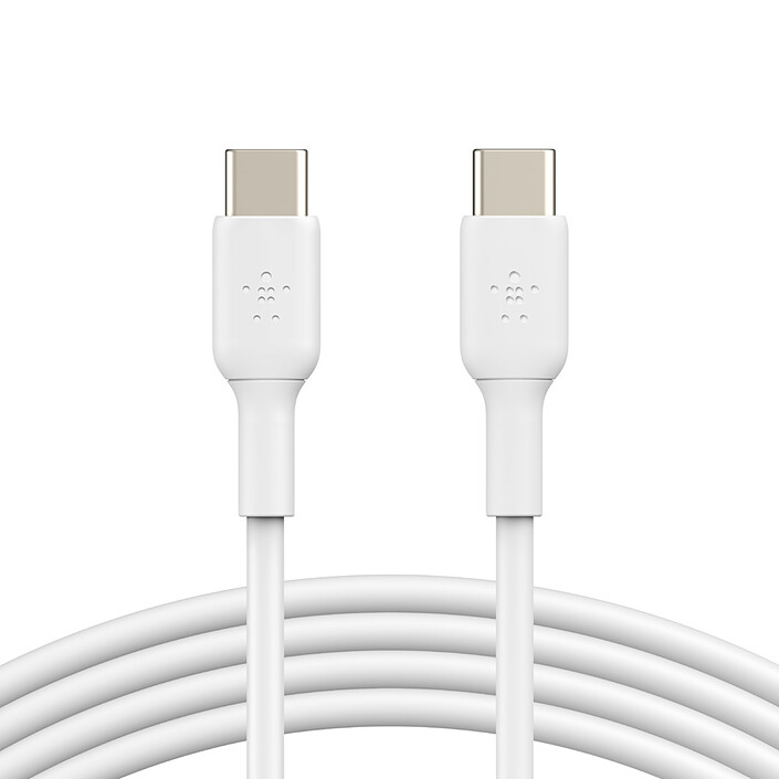 Belkin Câble USB-C vers USB-C 60 W (Blanc) - 1 m