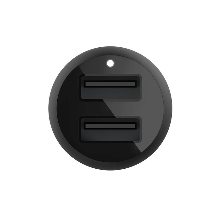 Belkin Boost Charge Chargeur de voiture 2 ports USB-A (24 W) sur prise allume-cigare avec câble USB-A vers USB-C 1 m pas cher