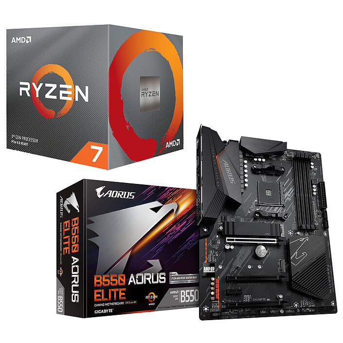 Kit Upgrade PC AMD Ryzen 7 3700X Gigabyte B550 AORUS ELITE