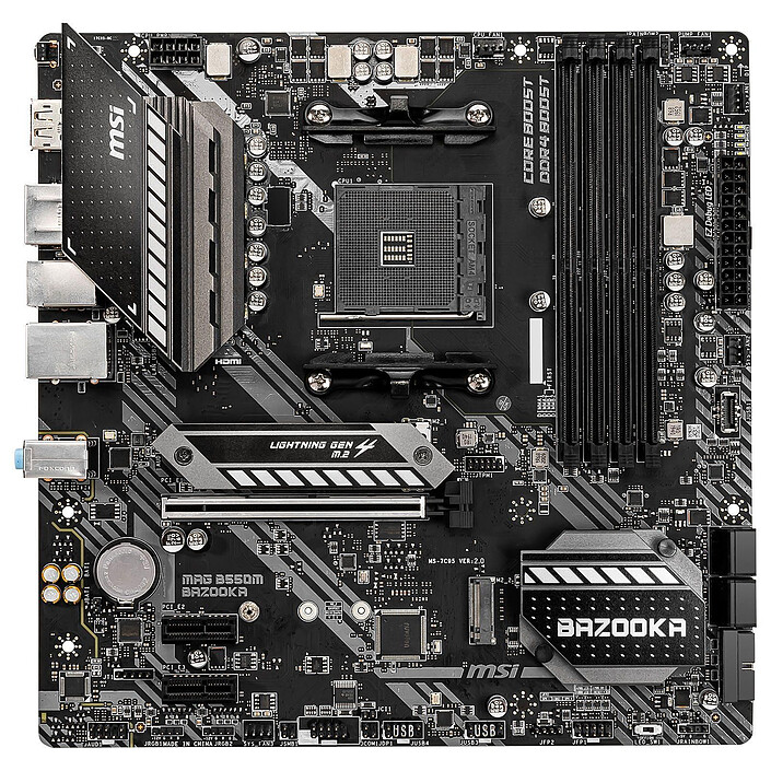 Acheter Kit Upgrade PC AMD Ryzen 5 3600 MSI MAG B550M BAZOOKA