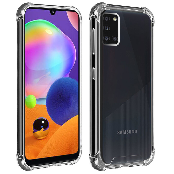 Akashi Galaxy A31 Custodia in TPU con angoli rinforzati