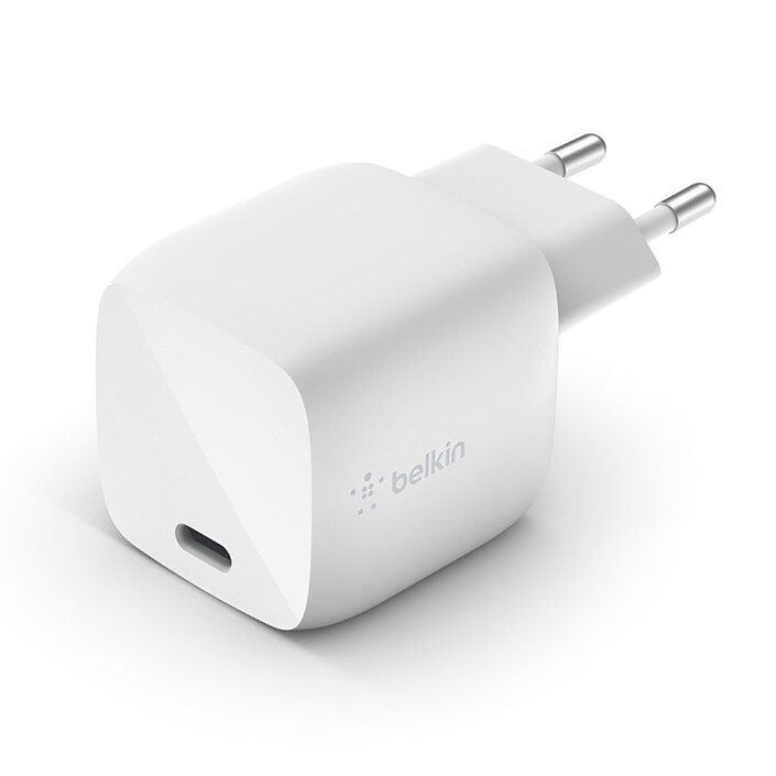 Belkin Chargeur Secteur pour Macbook et PC en USB-C ultra compact 30 W