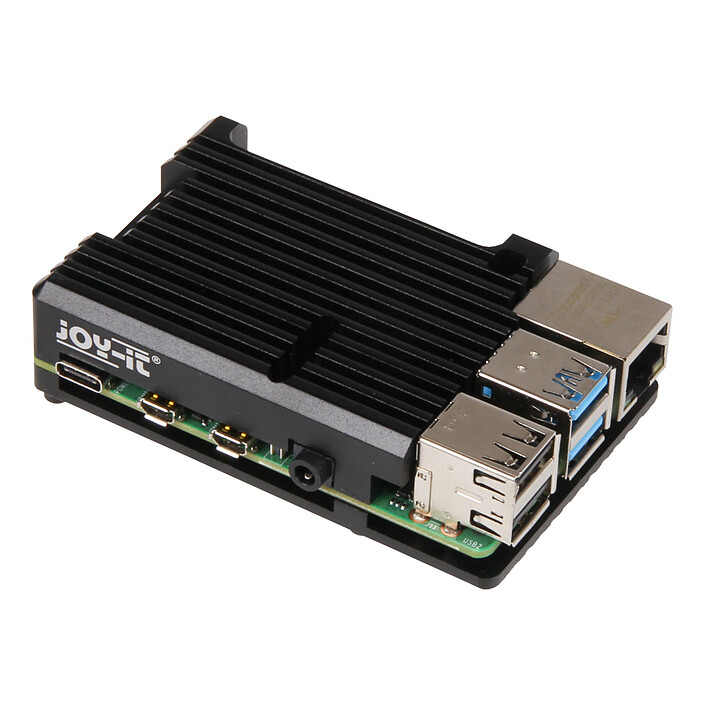 JOY-iT Armor Case Block for Raspberry Pi 4B (black)