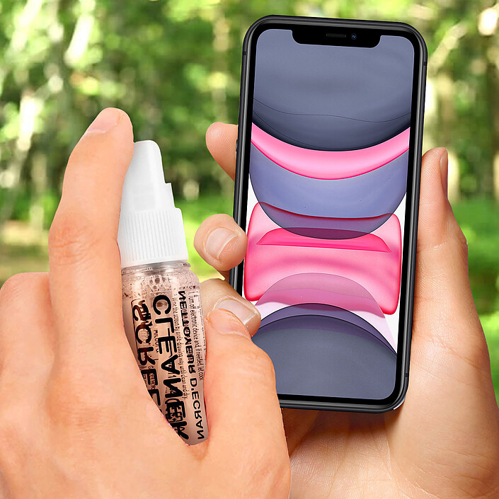 Avis Akashi Kit de nettoyage écran antibactérien 2-en-1