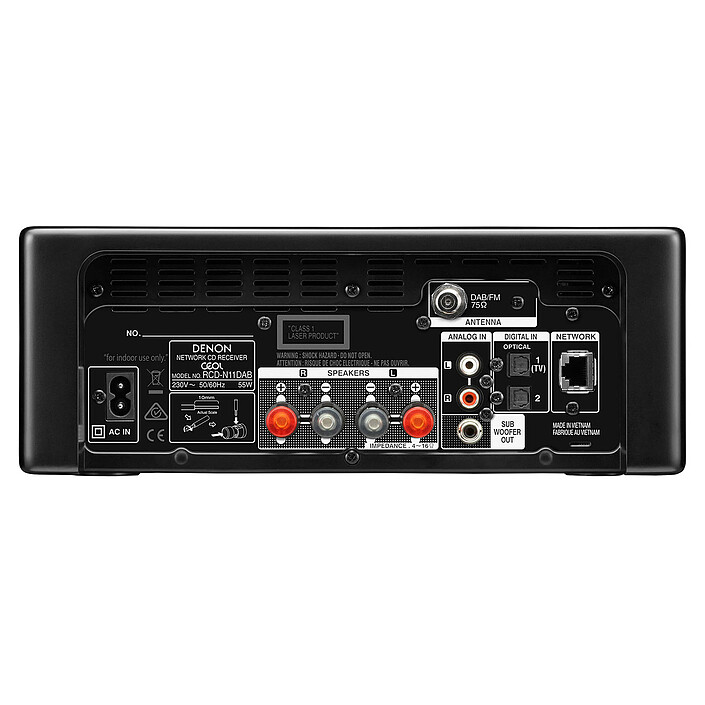 Review Denon RCD-N11DAB Black Focal Chora 806 Black