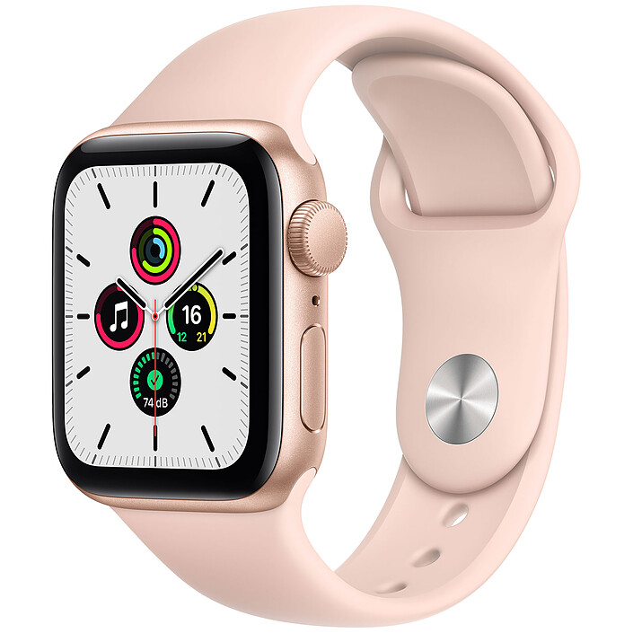 Apple Watch SE GPS Gold Aluminium Sport Band Pink Sand 40 mm