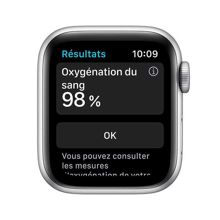 Avis Apple Watch Series 6 GPS Aluminium Silver Sport Band White 40 mm