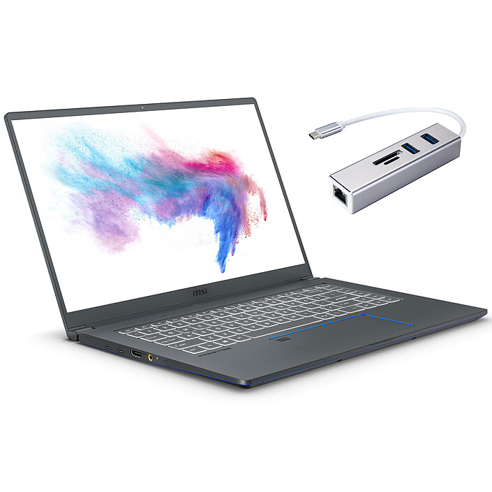 MSI Prestige 15 A10SC-209FR + Station d'accueil MSI Prestige USB-C OFFERTE !