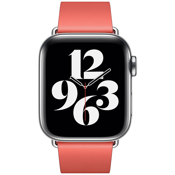 Nota Bracciale Apple Moderna Fibbia 40 mm Agrumi Rosa - Grande