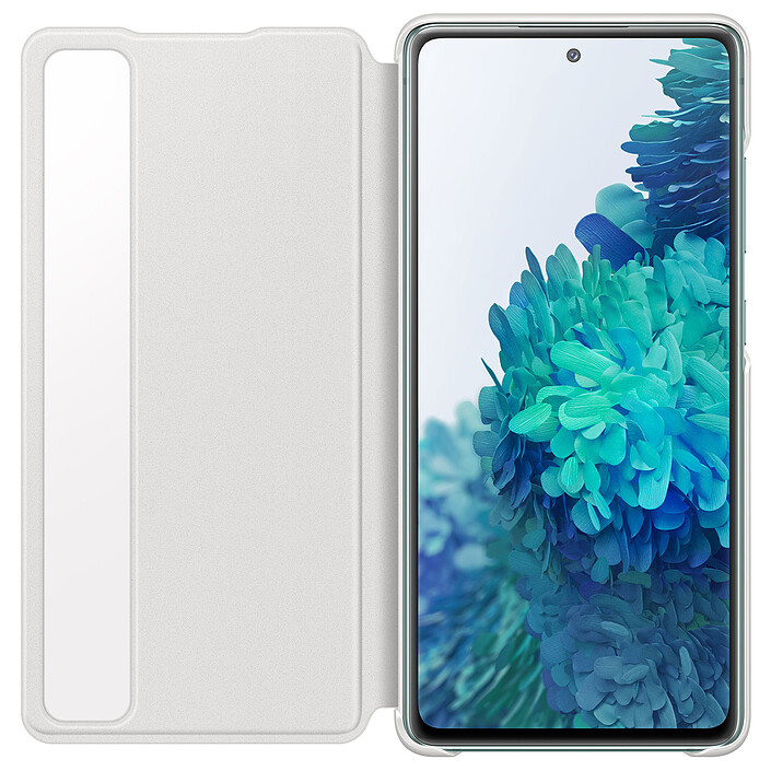 Nota Samsung Clear View Cover Bianco Galaxy S20 Fan Edition