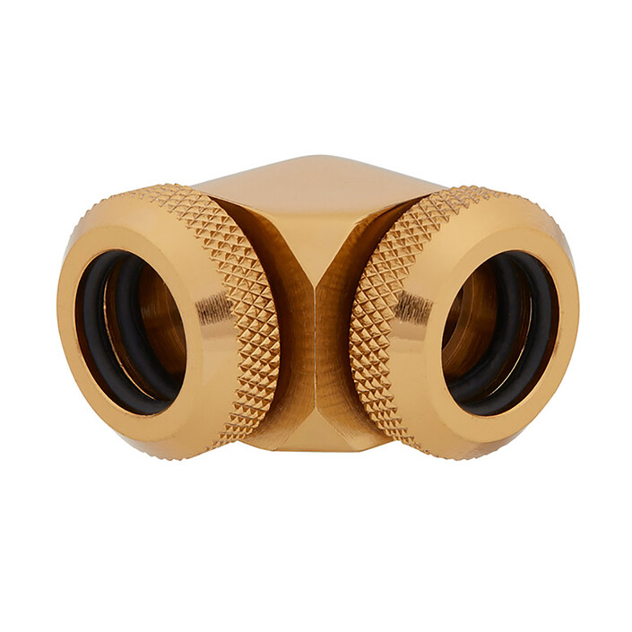 Avis Corsair Hydro X Series XF Hardline Embout 90° 14mm OD - Or (x 2)