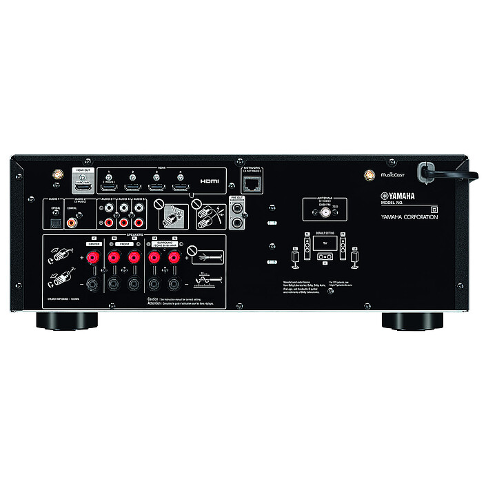 Avis Yamaha RX-V4A Noir