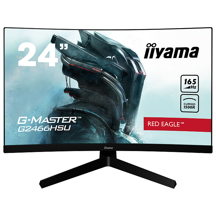 iiyama 23.6" LED - G-MASTER G2466HSU-B1 Red Eagle