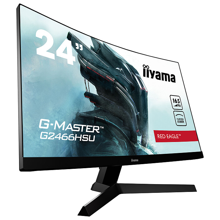 Avis iiyama 23.6" LED - G-MASTER G2466HSU-B1 Red Eagle