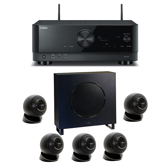 Yamaha RX-V4A Noir + Cabasse Eole 4 Noir