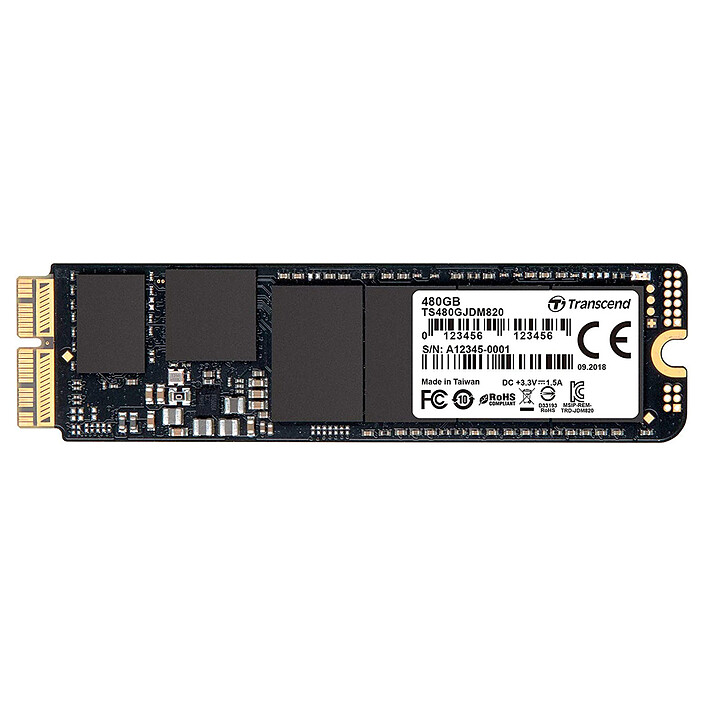 Transcend SSD JetDrive 820 480 Go (TS480GJDM820)