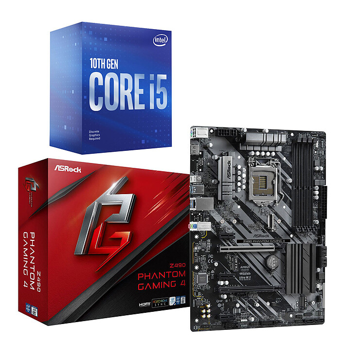 Kit Upgrade PC Core i5F ASRock Z490 Phantom Gaming 4