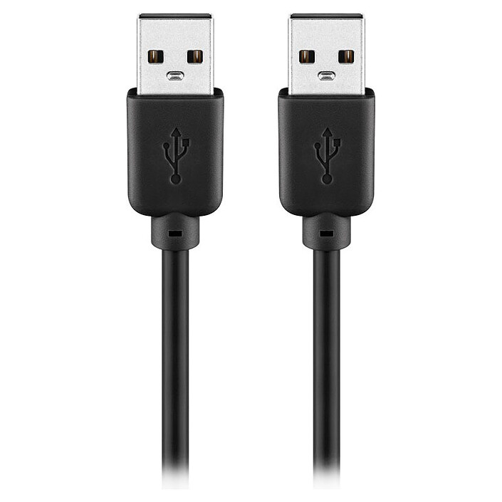 Cavo USB 2.0 Tipo AA (Maschio/Maschio) - 2 m (Nero)