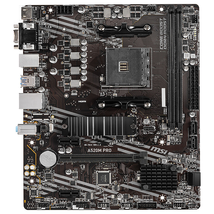 Nota MSI A520M PRO