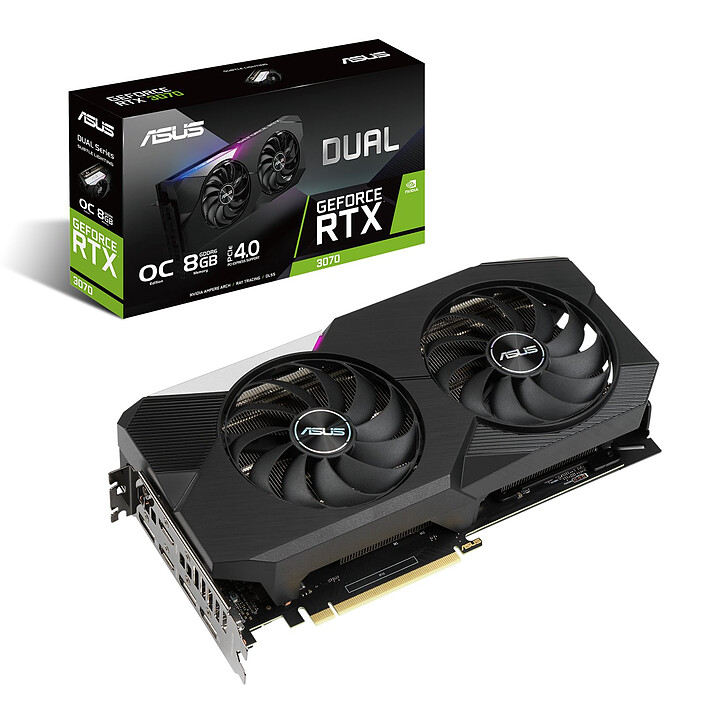 ASUS DUAL GeForce RTX 3070 8G V2 (LHR)