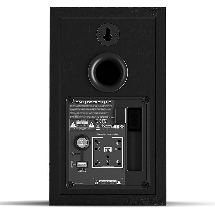 Avis Dali Oberon 1 C Noir + Sound Hub Compact + SUB C-8 D Noir