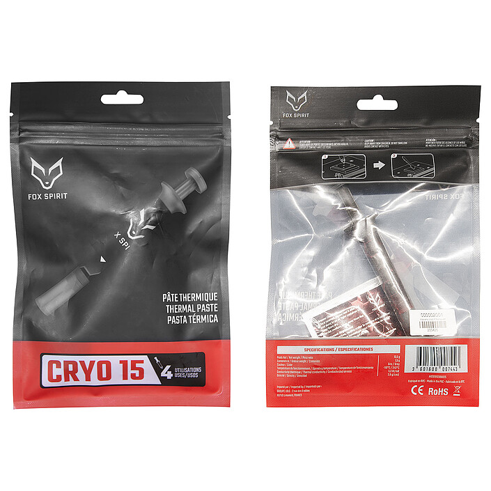 be quiet! Pure Rock 2 + Fox Spirit Cryo 15  pas cher