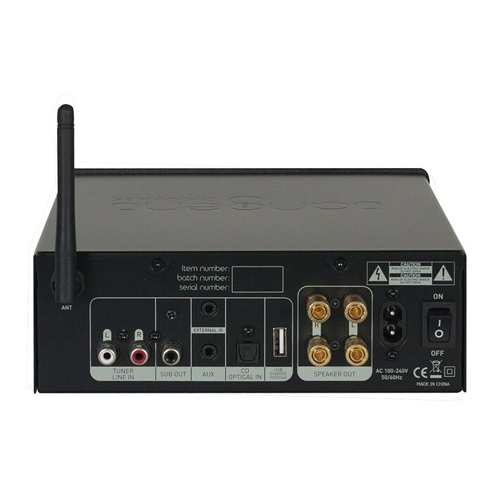 Avis Tangent Ampster BT II + Q Acoustics 3010i Noir