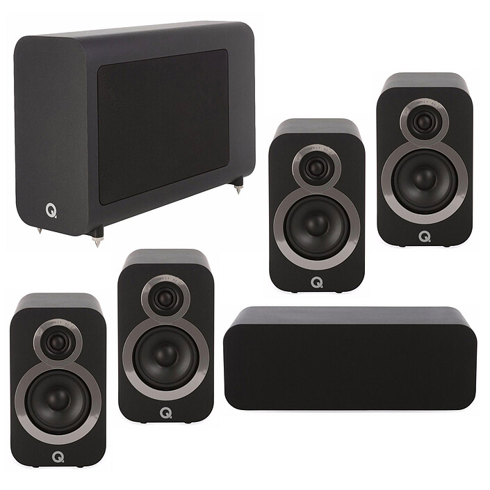 Q Acoustics Pack 5.1 3010i Noir