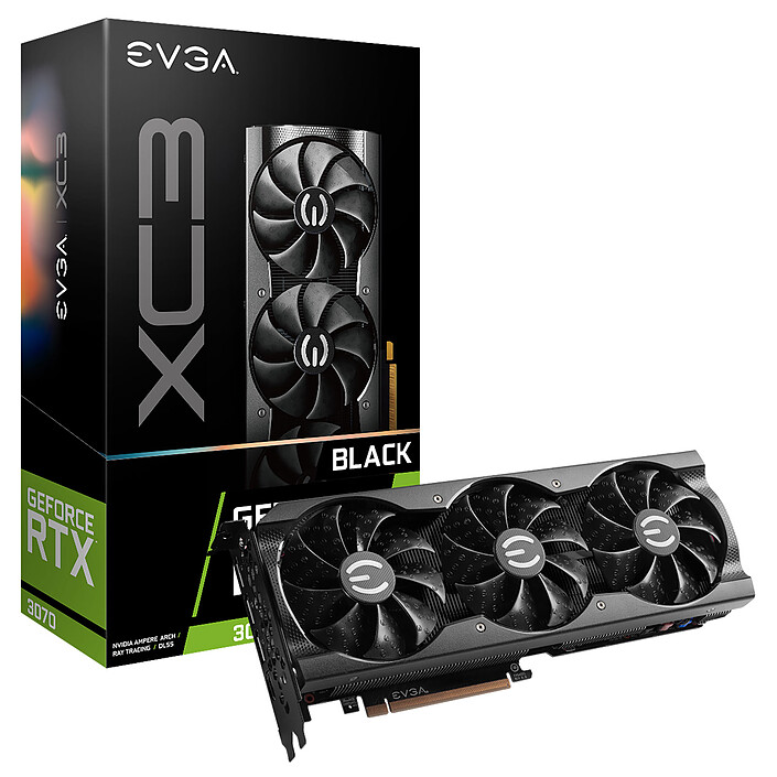 EVGA GeForce RTX 3070 XC3 BLACK GAMING