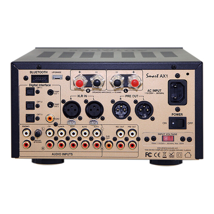 Avis Advance Paris MyConnect AX1 Noir + Triangle Borea BR08 Chêne clair