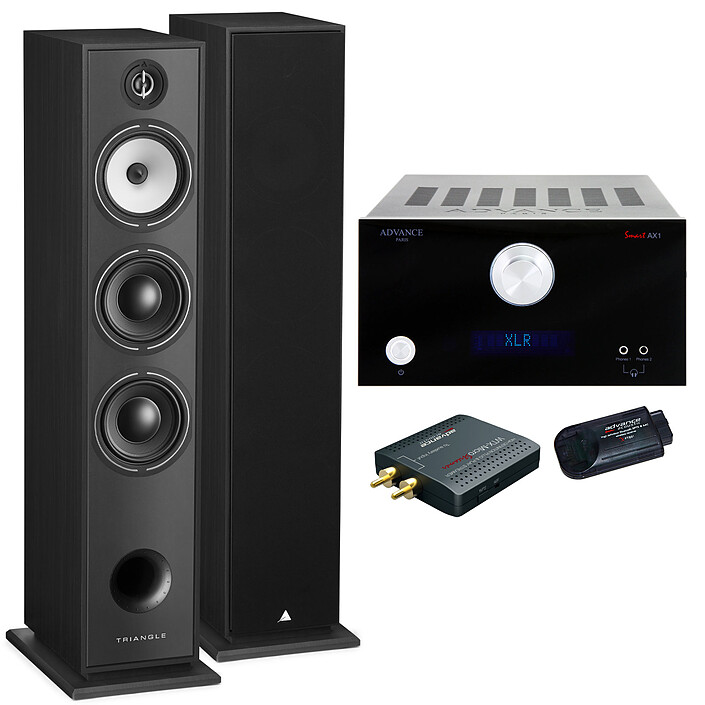 Advance Paris MyConnect AX1 Noir + Triangle Borea BR08 Noir