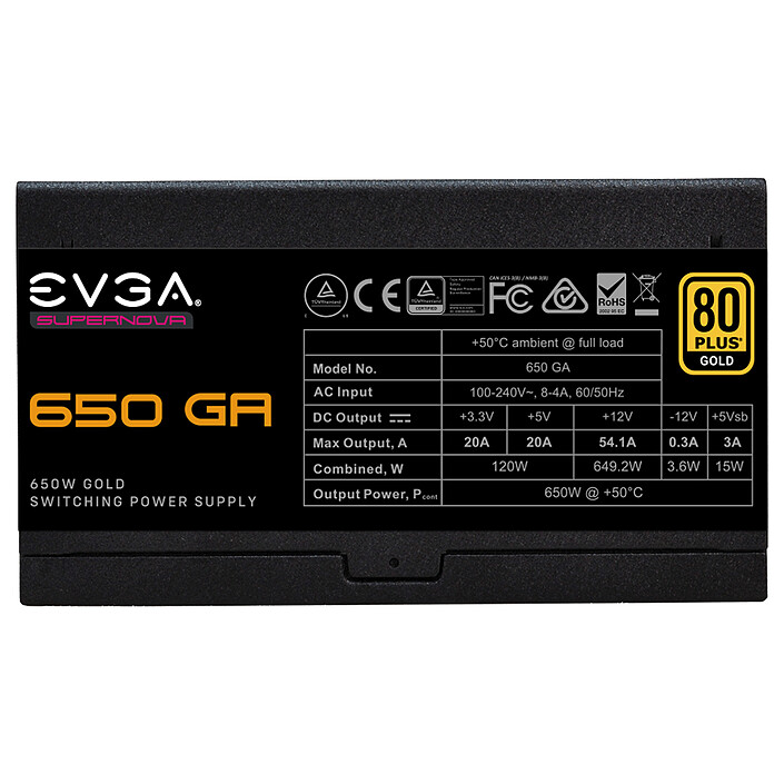 Opiniones sobre EVGA SuperNOVA 650 GA