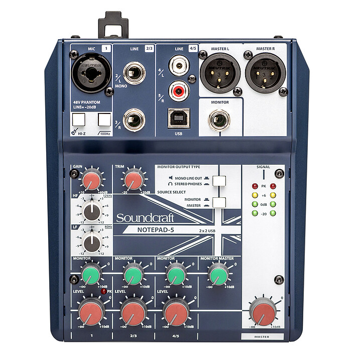 Soundcraft Notepad-5