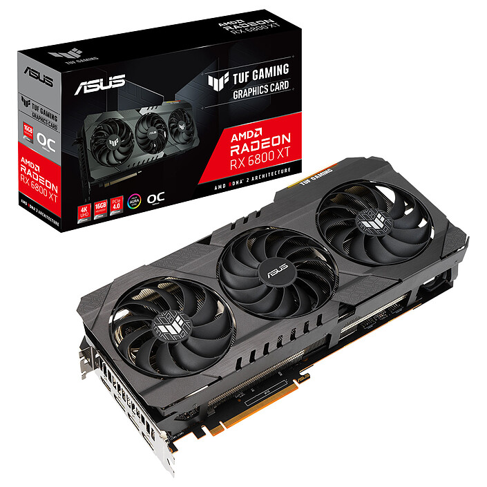 ASUS TUF RX 6800 XT O16G GAMING · Reconditionné