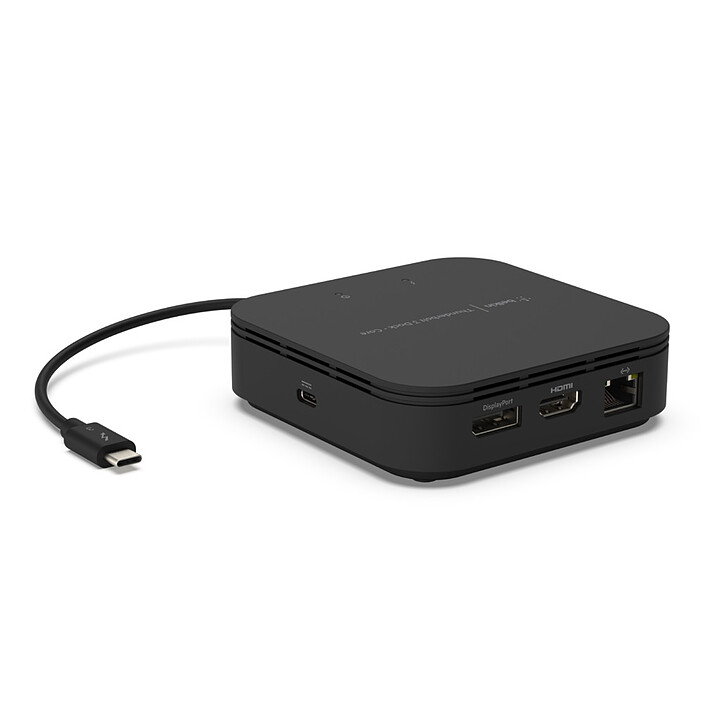 Avis Belkin Station d'accueil Thunderbolt 3 et USB-C avec HDMI et DisplayPort 4K