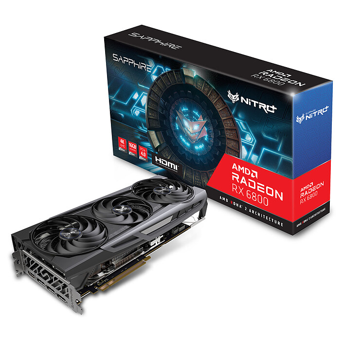Sapphire NITRO+ Radeon RX 6800 OC Gaming 16GB
