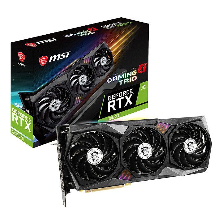 MSI GeForce RTX 3060 Ti GAMING X TRIO 8G