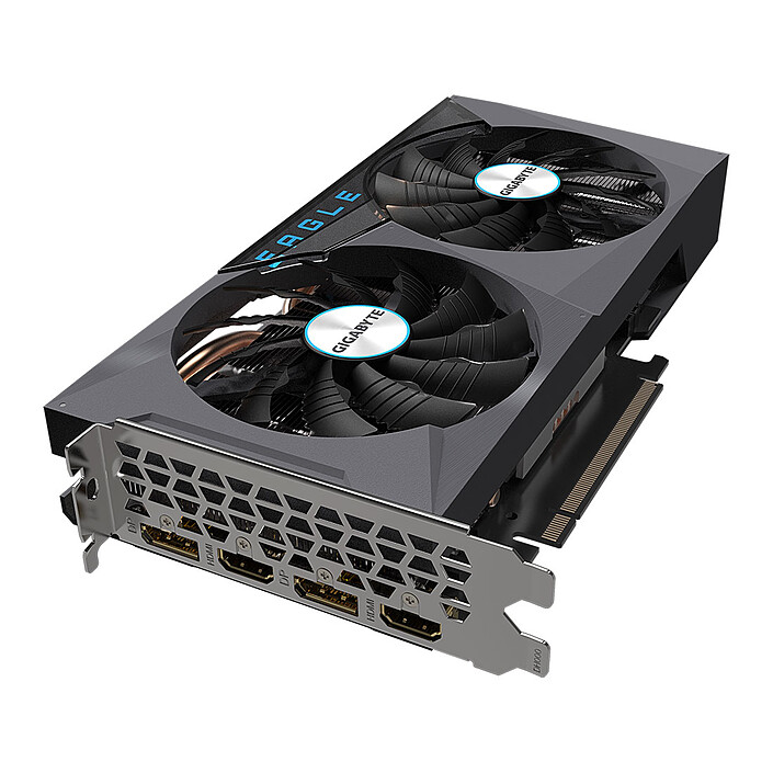 Gigabyte GeForce RTX 3060 Ti EAGLE OC 8G (rev. 2.0) (LHR) pas cher